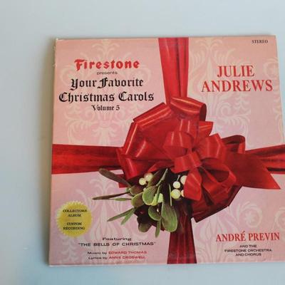 Firestone Your Fav orite Christmas Carols Julie Andrews