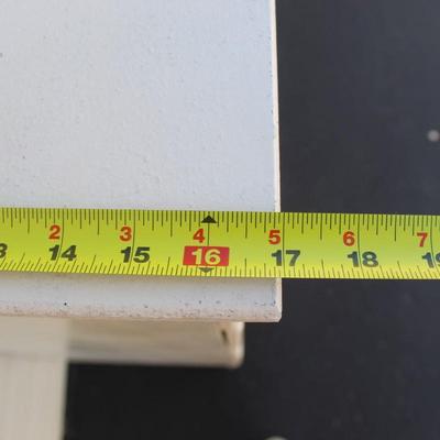 White 5 drawer dresser