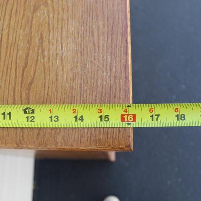 Vintage Oak Ice Box Style Cabinet by Polar
 