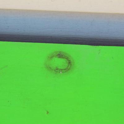 Neon Green 5 drawer dresser