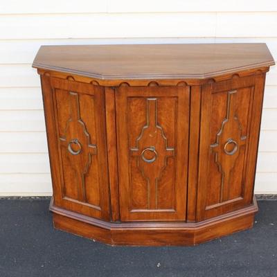 Midcentry Octagonal Drum End table