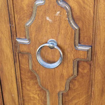 Midcentry Octagonal Drum End table