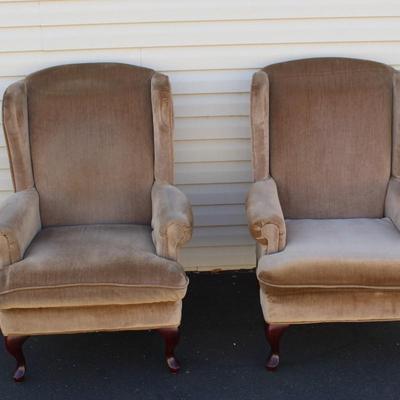 Matching Style Wingback chair