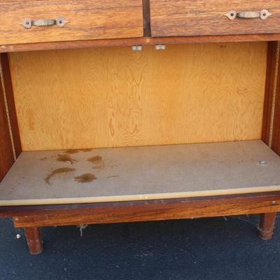 Small Danish Teak Cabinet with Drawer Add FavoriteSmall Danish Teak Cabinet with Drawer