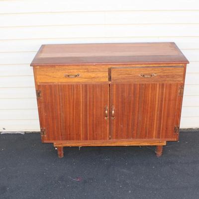 Small Danish Teak Cabinet with Drawer Add FavoriteSmall Danish Teak Cabinet with Drawer