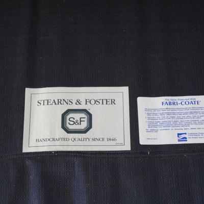 Stearns & Foster White Couch
