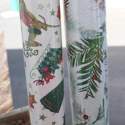 Lot of Christmas wraping paper