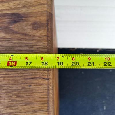 Tiger striped filing cabinet