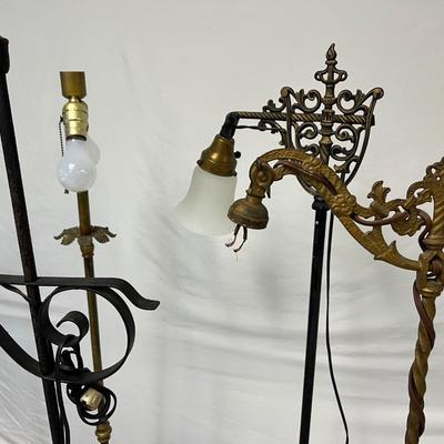 Antique Floor Lamp Assortment