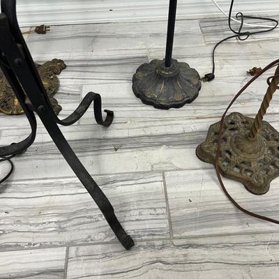Antique Floor Lamp Assortment