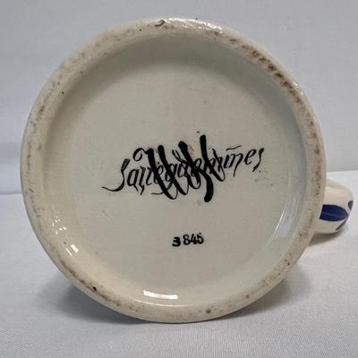 Sarreguemines Stoneware Steins
