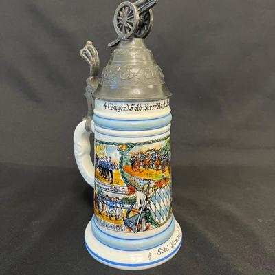 Marked 1906-09 German Regimental Stein