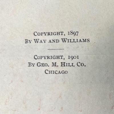1901 "Mother Goose in Prose" Second Edition Book