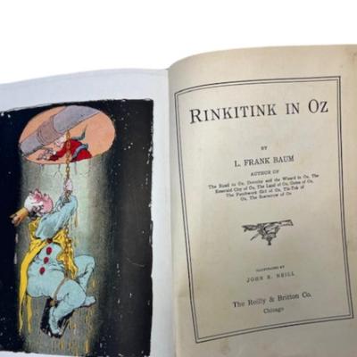 1916 First Edition "Rinkitink in Oz" Book