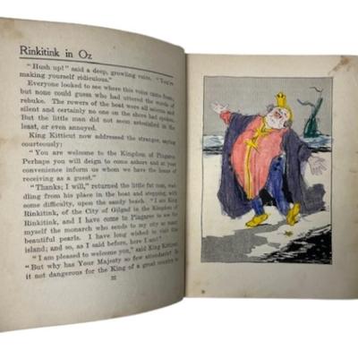 1916 First Edition "Rinkitink in Oz" Book
