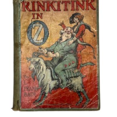 1916 First Edition "Rinkitink in Oz" Book