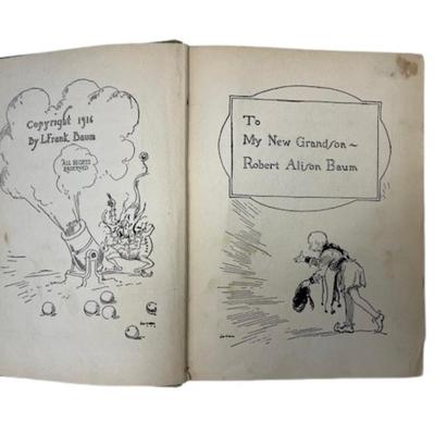 1916 First Edition "Rinkitink in Oz" Book
