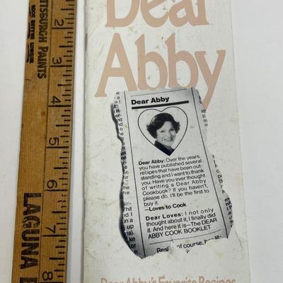 Dear Abby COOKBOOK Dear Abby's Favorite Recipes Abigail Van Buren