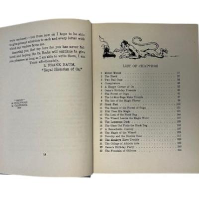 1919 "The Magic of Oz" Book