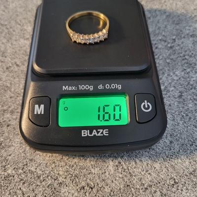 10k GOLD DIAMOND? RING 1.60 g