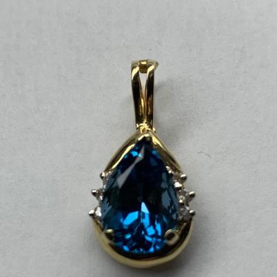Stamped and Tested 14K Gold Pendant [2.44g]
