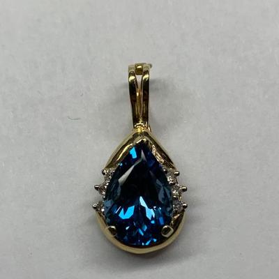 Stamped and Tested 14K Gold Pendant [2.44g]