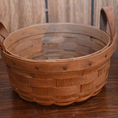 Longaberger Round Basket