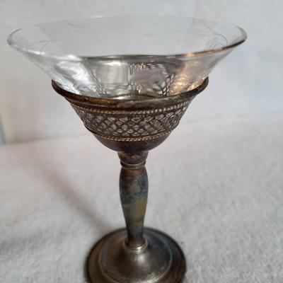 STERLING SILVER WINE GLASS