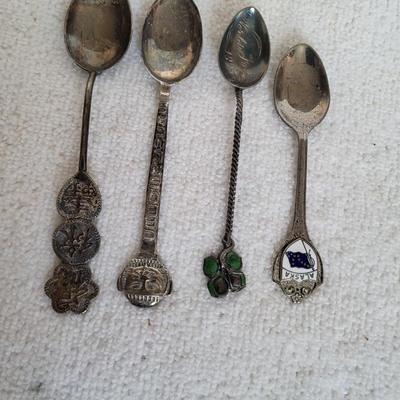 STERLING SILVER SOUVENIR SPOONS