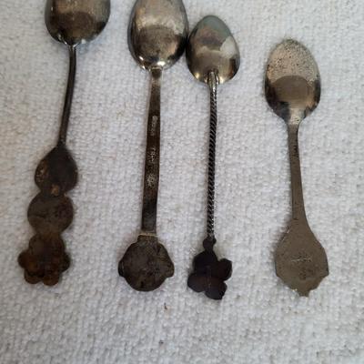 STERLING SILVER SOUVENIR SPOONS