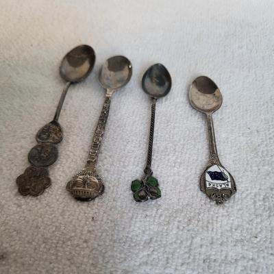 STERLING SILVER SOUVENIR SPOONS