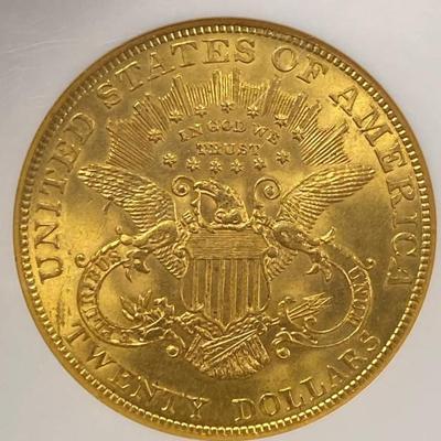 1902 20$ Gold Coin MS 63 Reserve set