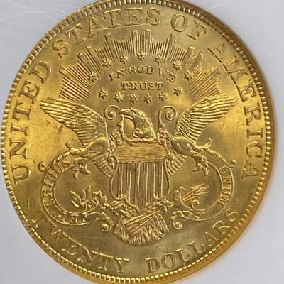 1902 20$ Gold Coin MS 63 Reserve set