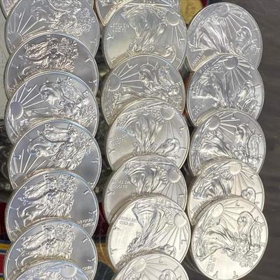 20 2016 BU American Silver Eagles