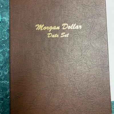 Complete Book Morgan Silver Date set book