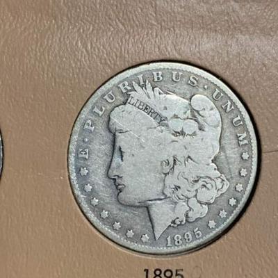 Complete Book Morgan Silver Date set book