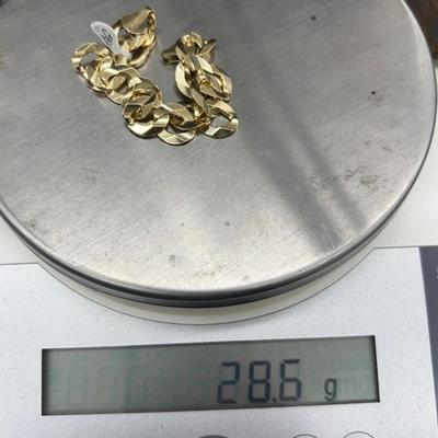 14 K Solid Gold Bracelet
