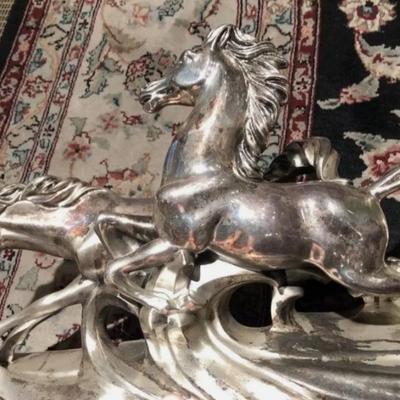 ARG Silver Horse Sculpture 93.5 % silver