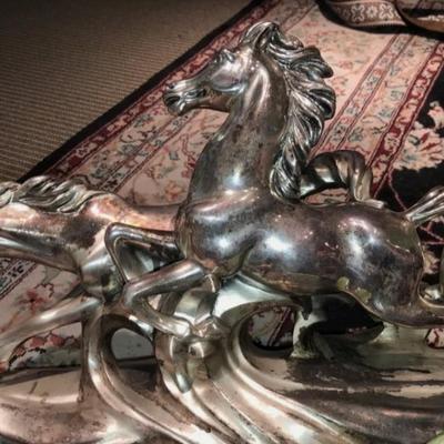 ARG Silver Horse Sculpture 93.5 % silver