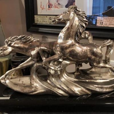 ARG Silver Horse Sculpture 93.5 % silver