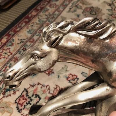 ARG Silver Horse Sculpture 93.5 % silver