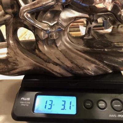 ARG Silver Horse Sculpture 93.5 % silver