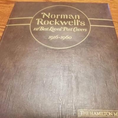 Hamilton Mint Norman Rockwell 1oz silver bar set