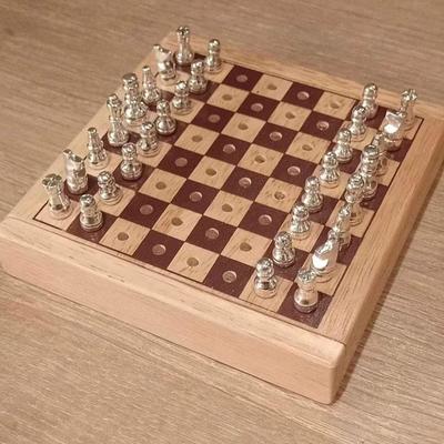 999 silver chess set