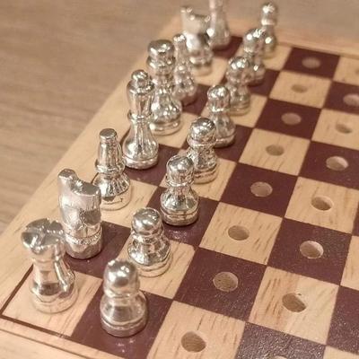 999 silver chess set