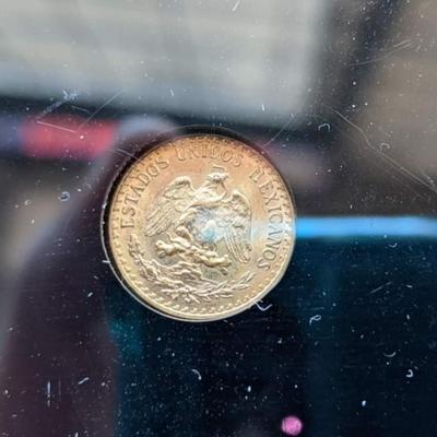 Gold Coins of Mexico Encased set