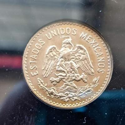 Gold Coins of Mexico Encased set