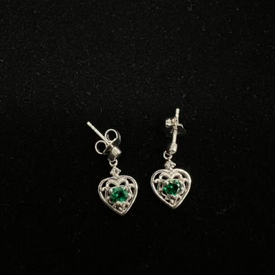 Sterling silver Necklace and earrings