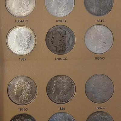 Morgan Silver Dollar book