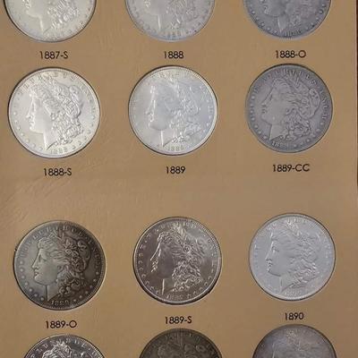 Morgan Silver Dollar book